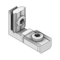 MODULAR SOLUTIONS SPEEDLOCK INSERTABLE HIDDEN INNER CONNCETOR HIDDEN PROFILE FASTNER